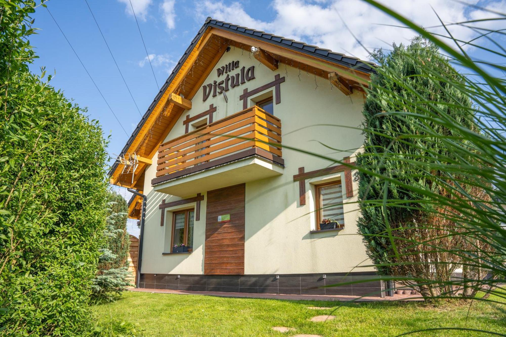 Willa Vistula Domki Na Wylacznosc Wisla Bagian luar foto